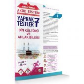 Damla Yayınları 7. Sınıf Din Kültürü Ve Ahlak Bilgisi Yaprak Test - 1