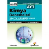Aydın Yayınları AYT Kimya Denemeleri - 1
