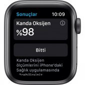 Apple Watch S6 44mm GPS Space Gray  M00H3TU/A (Apple TR Garantili) - 3