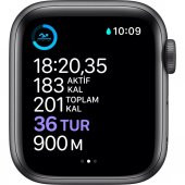 Apple Watch S6 44mm GPS Space Gray  M00H3TU/A (Apple TR Garantili) - 4