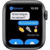 Apple Watch S6 44mm GPS Space Gray  M00H3TU/A (Apple TR Garantili) - 5