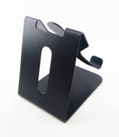 METAL STAND TELEFON TUTUCU SİYAH MASA ÜSTÜ TELEFON TUTUCU - 3