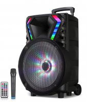 LT-1517BT Siyah Usb + FM Destekli Bluetooth Kablosuz Mikrofonlu Toplantı Anfisi - 1