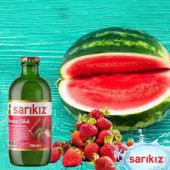SARIKIZ KARPUZ-ÇİLEK AROMALI MADEN SUYU 0.250ML 12 Lİ - 1