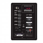 Azr LT-1516BT Siyah Usb+FM Destekli Bluetooth Kablosuz Mikrofonlu Toplantı Anfisi - 5