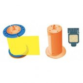 Hiti CS-2 Ribon YMCKO 400 Baskı Renkli Ribon+Çip - 3