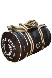 Unisex Omuz Askılı Spor, Fitness ve Silindir Seyahat Çantası - 6