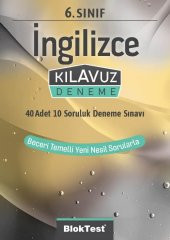 6.Sınıf İngilizce Kılavuz Deneme Sınavı 40x10 - Tudem Bloktest - 1