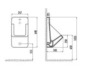 CREAVİT Ankastre  Fotoselli Pisuar TP640 - 2