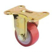 Sabit Tablalı Servis Tekeri Polyemid Döner Servis Tekeri 55 mm Uygur 2 Adet - 1