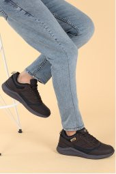 Jump 25548 Günlük Bağcıklı Erkek Spor Ayakkabı Kahverengi - 1