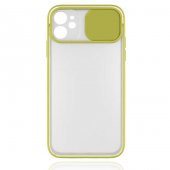 Gpack Apple iPhone 11 Kılıf Kamera Sürgülü Kapatmalı Silikon - 6