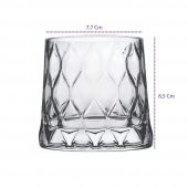 Paşabahçe Leafy Viski Bardağı 6lı 300 cc 420194 - 3