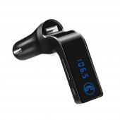 Bluetooth Araç Kiti CarG7 Fm Transmitter Micro SD USB Girişli Aux - 2