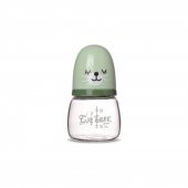 Yukka 60 ml Cam Biberon Bebek Düz Burunlu Kristal Elmas Cam - 1