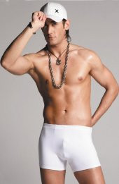 X-Man 710 Erkek Likralı Boxer - 1