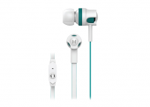 HYTECH HY-X06 TELEFON UYUMLU KULAKİÇİ KULAKLIK BEYAZ/MAVİ - 1