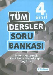 Tudem Yayınları 4. Sınıf Tüm Dersler Soru Bankası 2021-2022 - 1