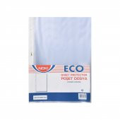 NOKİ ECO ŞEFFAF POŞET DOSYA GÖMLEK DOSYA 500LÜ PAKET - 1
