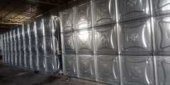 1.26 M³ Galvaniz Prizmatik Paket Su Deposu - 5
