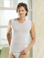 Öztaş A1058 Erkek Ribana Kolsuz V Yaka - 1