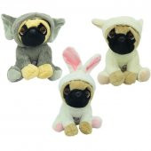 Kıyafetli Havlayan Pug Köpek - 1