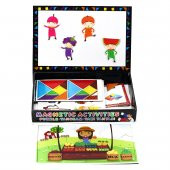 Manyetik Aktiviteler Tangram Puzzle Yazı Tahtası - 1
