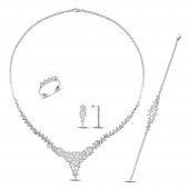 Beştaş Kadın Su Yolu Gümüş Düğün Seti - 1