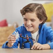 Spiderman Bend Flex Miles Morales Figür - 3