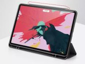 Yukka iPad Pro 12.9 2018 Mavi Mıknatıslı Kapak Kılıf - 2