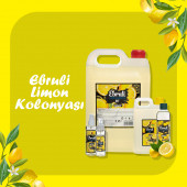 Ebruli Limon Kolonyası 6 Adet 1LT 80 DERECE - 4