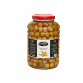 Yiyipduru Biber Dolgulu Yeşil Zeytin 2KG 231-260 Kalibre - 1