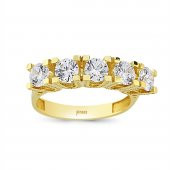 Pirnus Diamond - Altın Yüzük - 14 Ayar Gramı 4,25 - 1