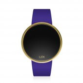 UPWATCH Round Gold Blue Unisex Kol Saati - 1