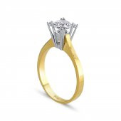 Pirnus Diamond - Altın Yüzük - 14 Ayar Gramı 3,63 - 1