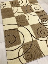 Saray Halı Vizyon 10325 A 150x230 Kahve Krem 4 M2 Halı ! - 2