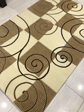 Saray Halı Vizyon 10325 A 150x230 Kahve Krem 4 M2 Halı ! - 3