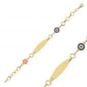 Pirnus Diamond - Altın Bileklik - 14 Ayar Gramı 3,2 - 1