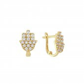 Pirnus Diamond - Altın Küpe - 14 Ayar Gramı 1,53 - 1