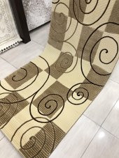 Saray Halı Vizyon 10325 A 100x200 Kahve Krem 2 Metre Yolluk ! - 8