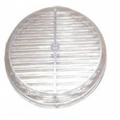 Doğalgaz Havalandırma Cam Menfezi Şeffaf Çap 18 Cm - 1