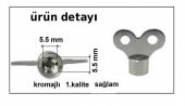 Radyatör Petek Havlupan Hava alma purjör anahtarı - 3