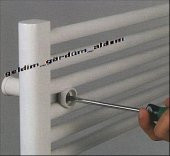 Havlupan Banyopan Radyatör BEYAZ duvara montaj seti ayağı - 4