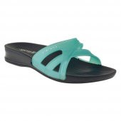 Ceyo 9942 Kadın Terlik Turkuaz - 2