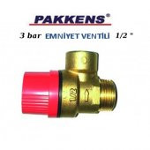 Pakkens Kombi Emniyet Ventili 3 bar - 3