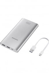 Samsung 10.000 mAh Type C Powerbank Hızlı Şarj Gümüş - 3