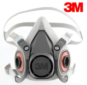 3M 6200 Yarım Yüz Maskesi +  Filtre Seti Tam Takım Koruma - 2