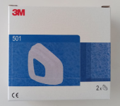 3M 6200 Yarım Yüz Maskesi +  Filtre Seti Tam Takım Koruma - 11