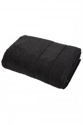 Green Black (by Ecocotton) Micro Cotton Havlu - Eliza Air Twist Antrasit 80x150 - 1