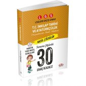 Editör Yayınları 8. Sınıf Lgs T.C. İnkılap Tarihi Ve Atatürkçülük Tamamı Çözümlü 30 Deneme Sınavı - 1